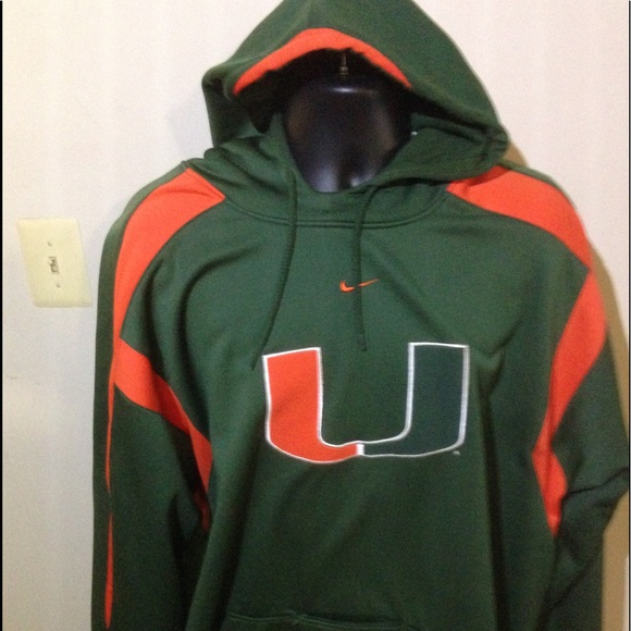 nike miami hurricanes hoodie